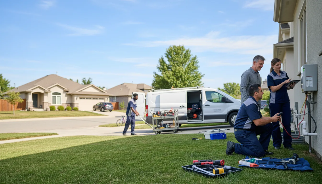 Tankless water heater service in Carnegie, PA